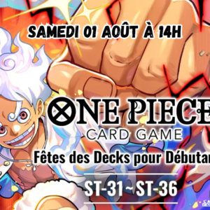 One Piece - Fête des Decks ST-31 à ST-36