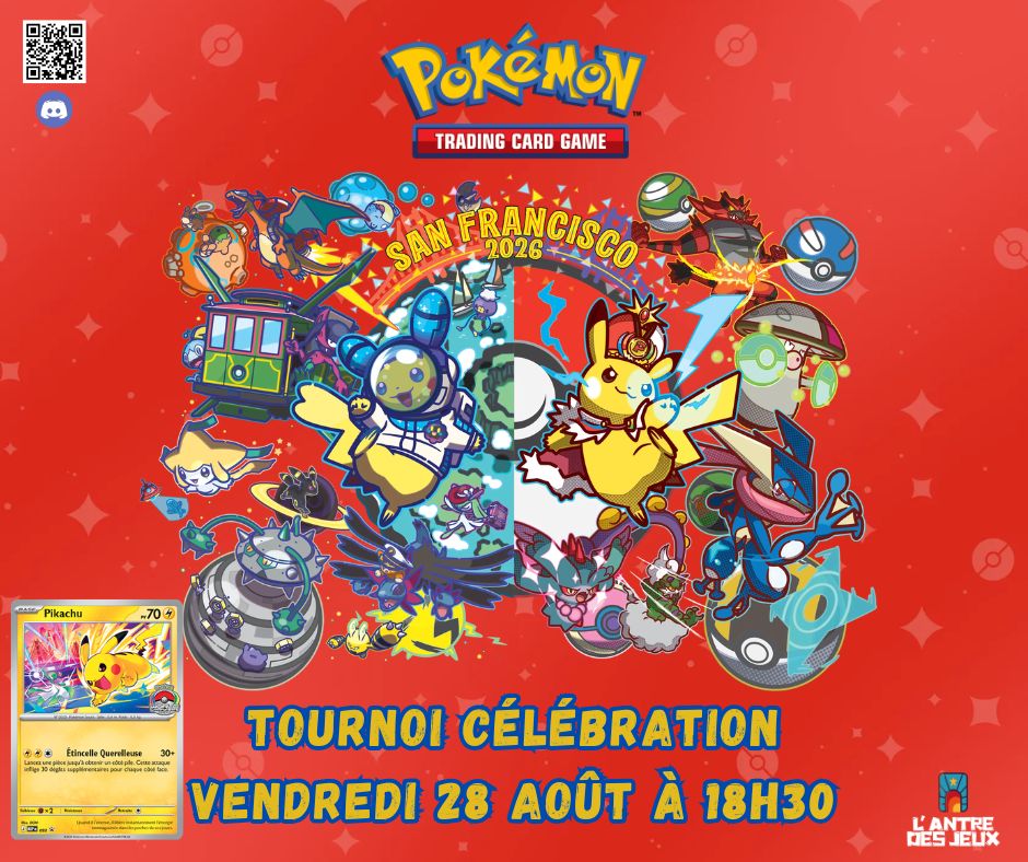 Pokémon – Tournoi de Célébration Championnats du Monde 2026