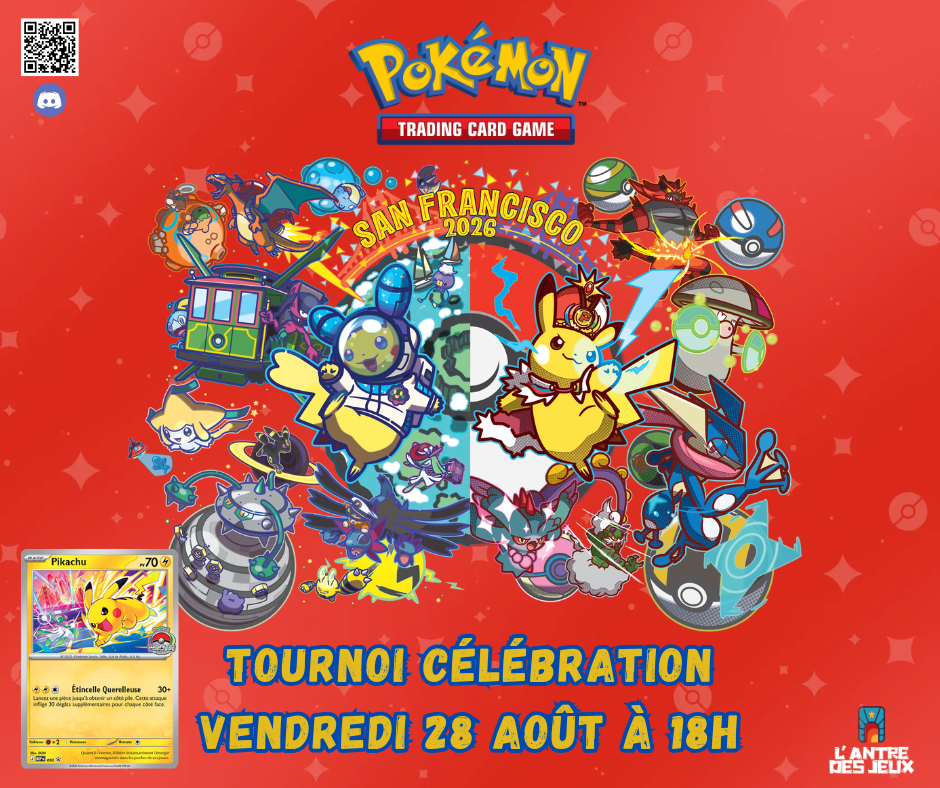 Pokémon - Tournoi de Célébration Championnats du Monde 2026