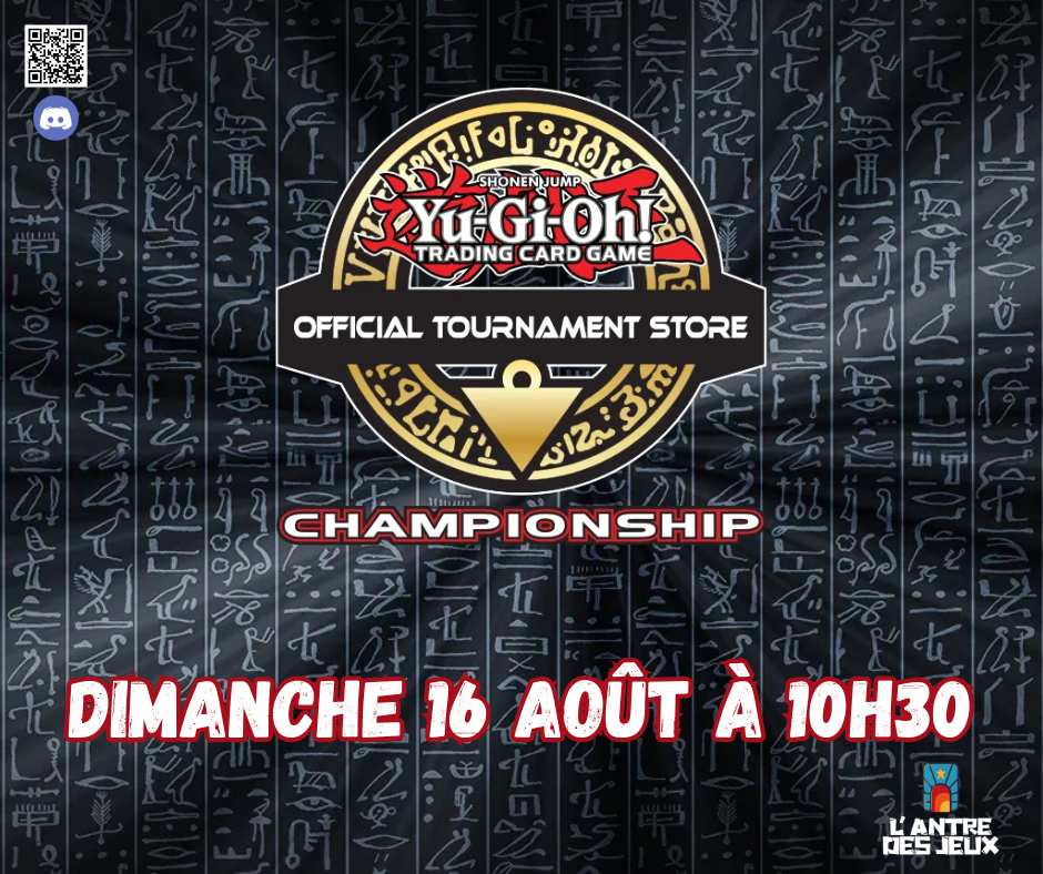 Yu-Gi-Oh - OTS Championship Août 2026