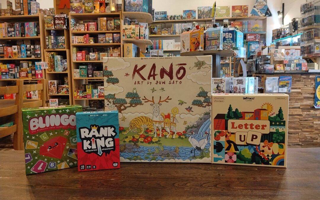Nouveautés de fin-juillet : des jeux pour la famille