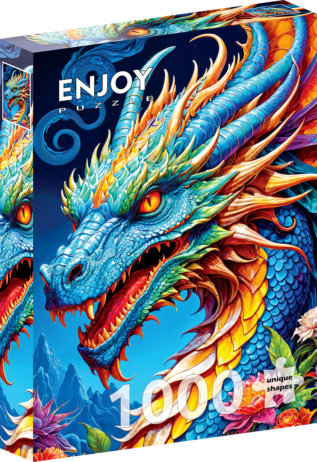 Puzzle Enjoy 1000 pcs – Blue Dragon