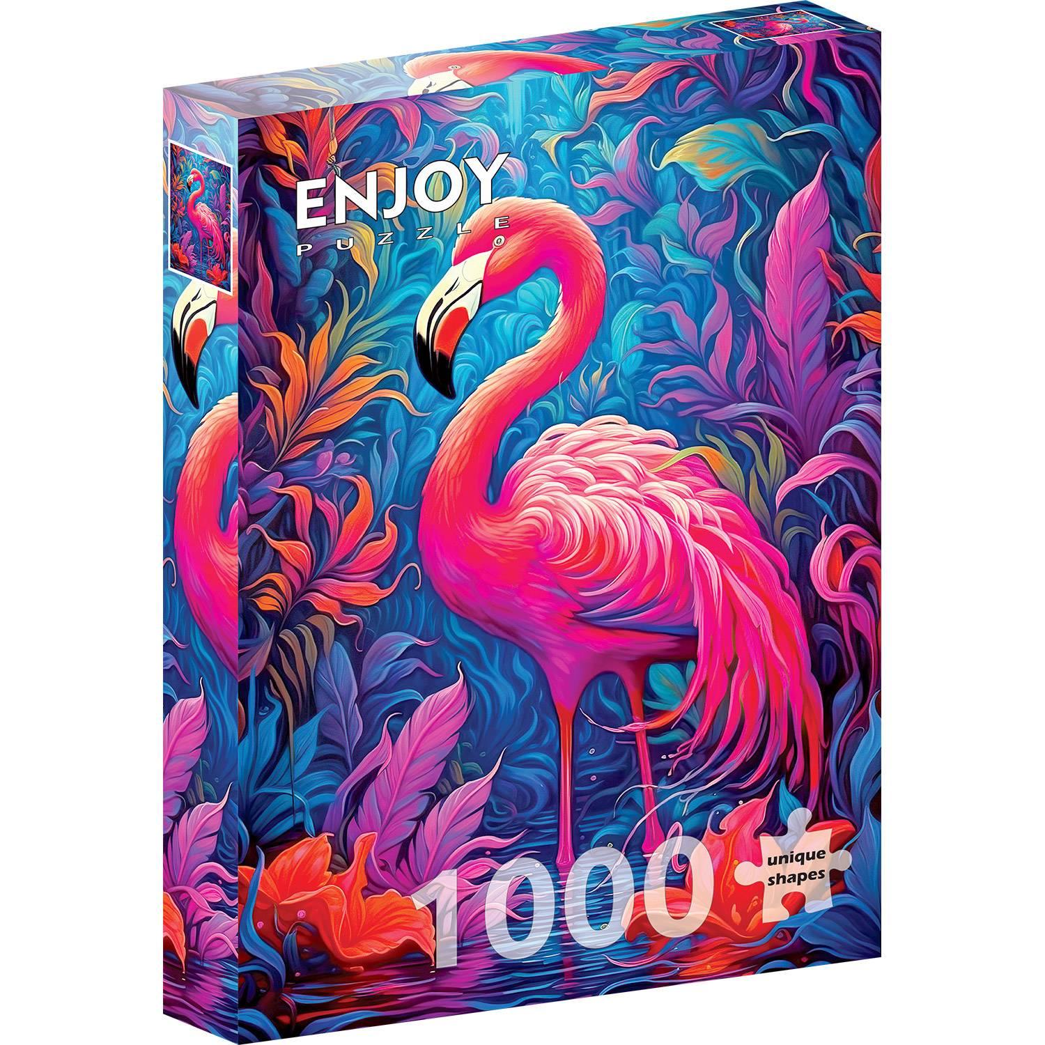 Puzzle Enjoy 1000 pcs – Flamingo Miracle