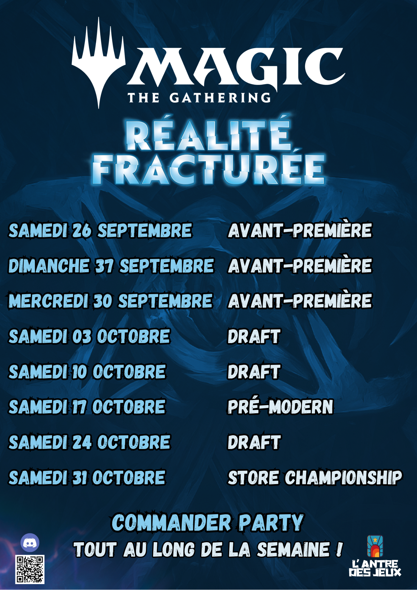 Programme Magic Réalité Fracturée