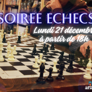 Soirée Échecs Décembre 2026