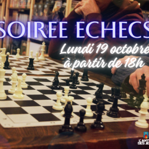 Soirée Échecs Octobre 2026