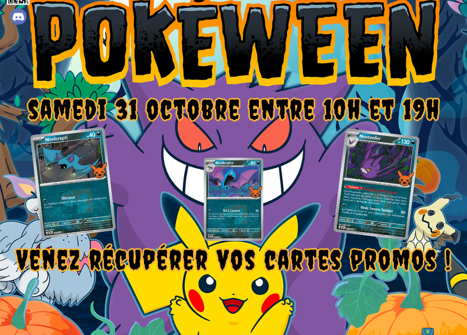C&rsquo;est le Pokéween à l&rsquo;Antre !
